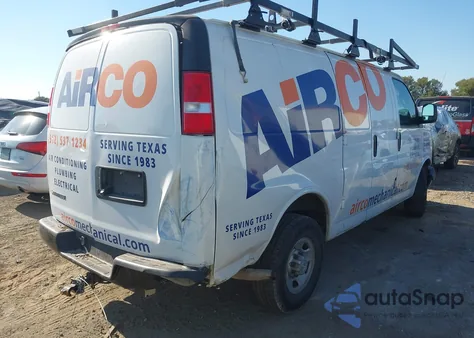 2021 Chevrolet Express Cargo Rwd 2500 Regular Wheelbase Wt z USA, uszkodzony, nr VIN 1GCWGAF71M1155270